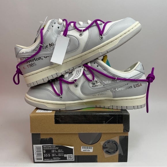 Nike Dunk Low X Off-White “Lot 21” 2023 - Picture 3 of 4